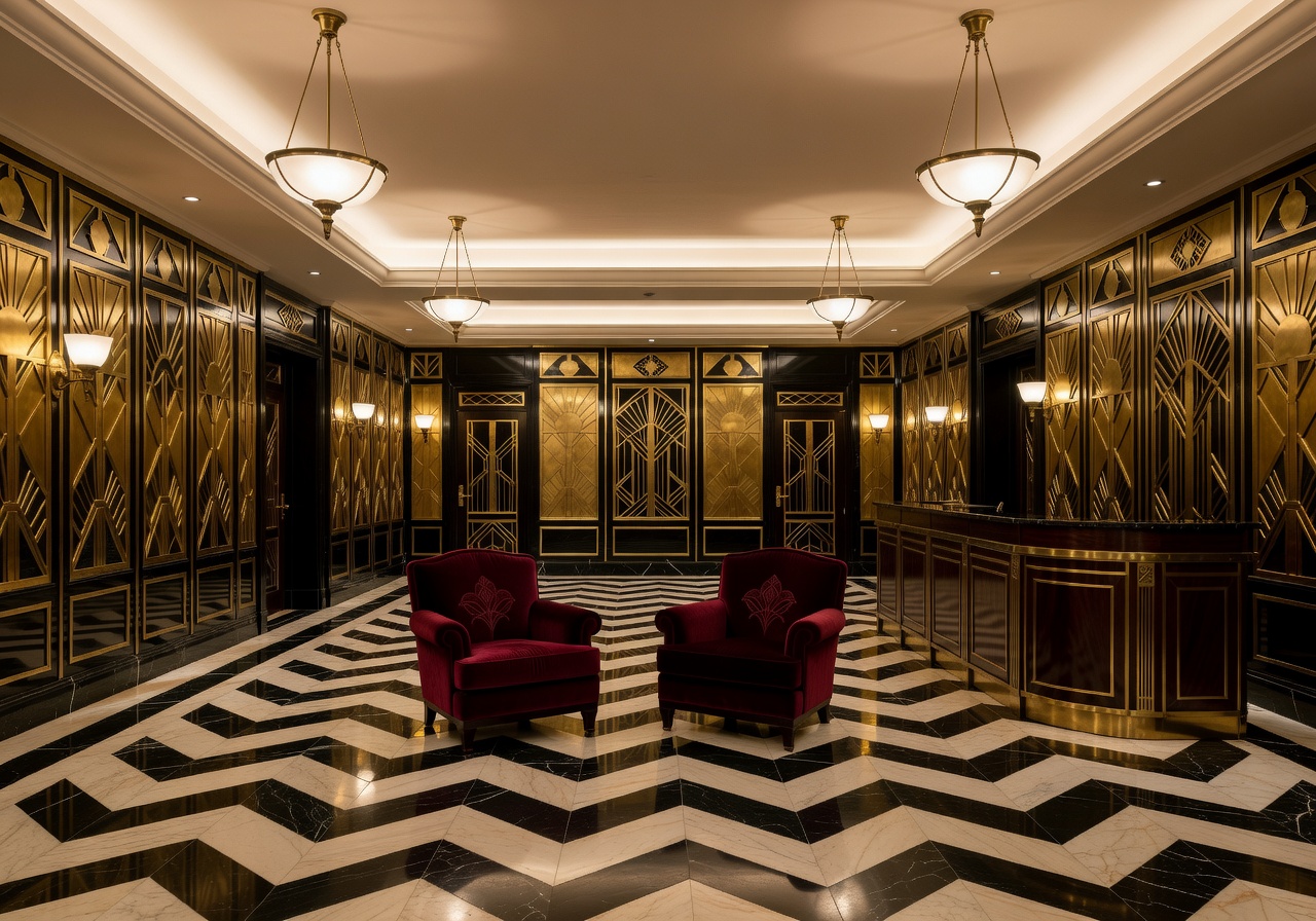 Gran Hotel Ingles Madrid Art Deco interior